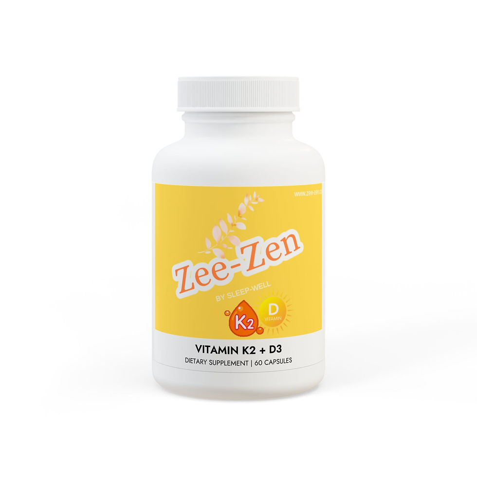 Vitamin K2 + D3 Supplement (60 Capsules)