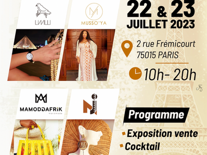 SALON. Pop-up store Ouaga-Paris