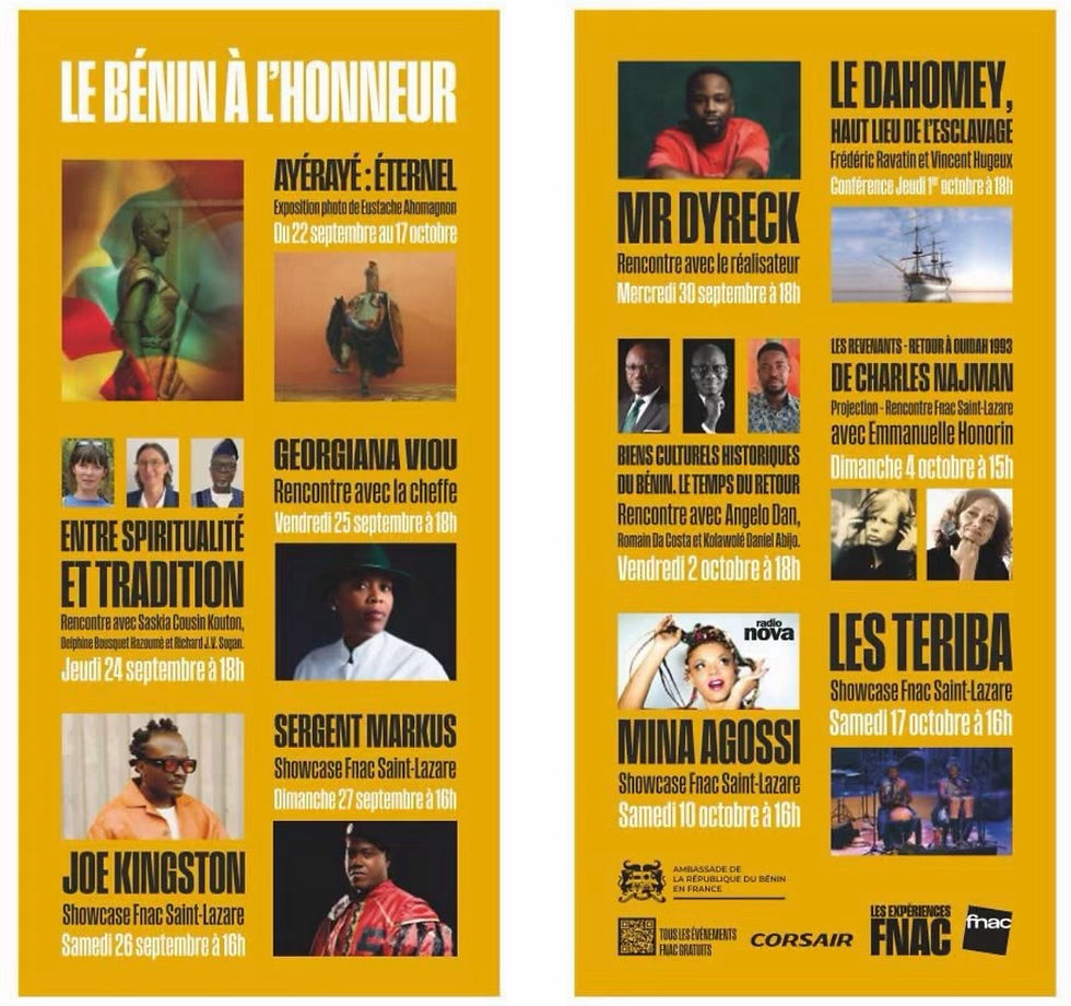 RENCONTRE. le Bénin à l’honneur à la FNAC
