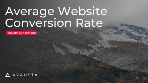 Average Website Conversion Rate by Industry Benchmarks