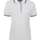 Thumbnail: LADIES CONTRAST POLO - WHITE / NAVY