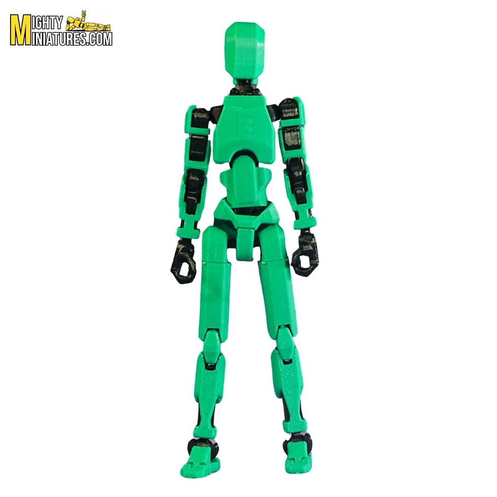 Thumbnail: Prime Action Figure (Teal & Black) | 14 CM Fully Articulated Collectible