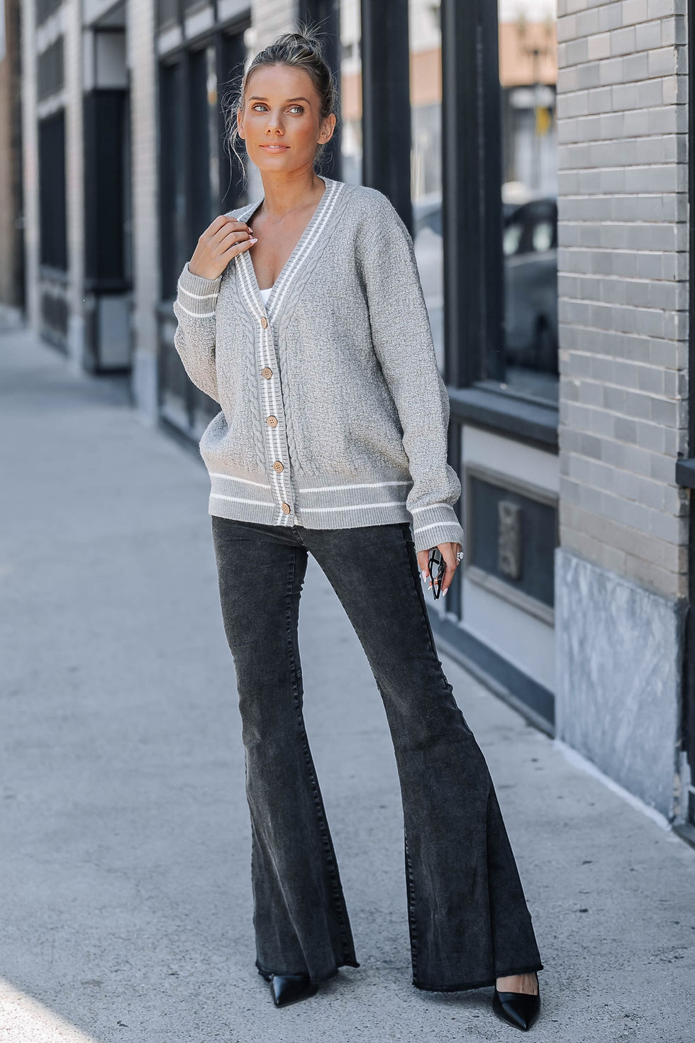 Thumbnail: BASEBALL JACKET W/ POCKETS