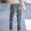 Thumbnail: ELASTIC WAIST PANTS - CHARCOAL