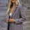 Thumbnail: PLAID BRUSHED BLAZER