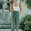 Thumbnail: WIDE LEG PANTS WITH DRAWSTRING AND SIDE SLITS