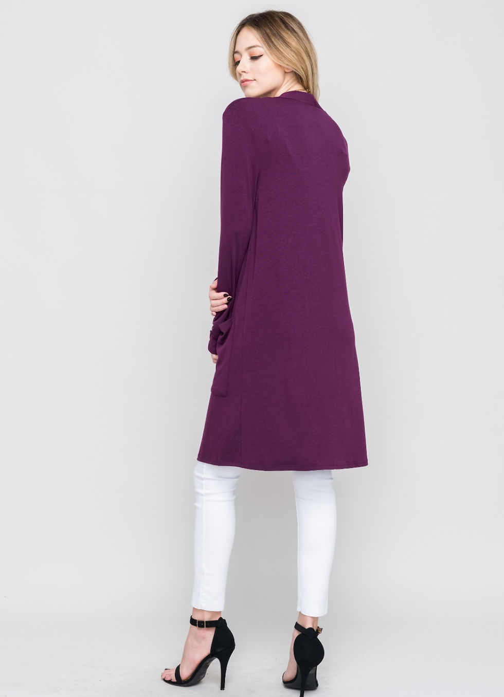 Thumbnail: LONG OPEN CARDIGAN