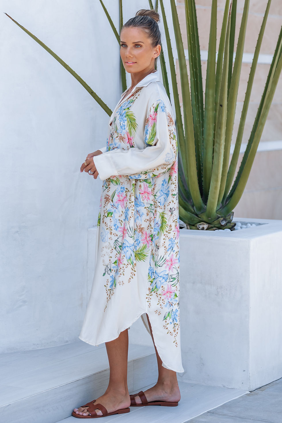 Thumbnail: JARDIN LUXE SILK DRESS