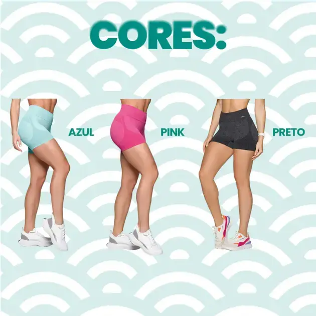 Miniatura: SHORTS FITNESS - POLIAMIDA - PUSH UP