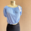 Miniatura: CROPPED DRAPEADO - AZUL - TAM M
