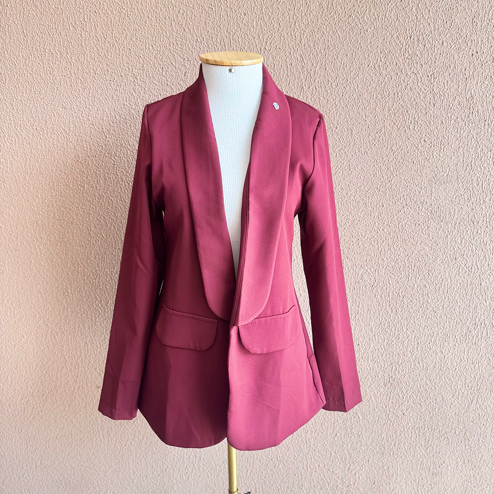 Miniatura: BLAZER ALFAIATARIA - MARSALA