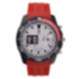 Königswerk Men’s Watch Black with Hands Silicone Band, Quartz Analog Waterproof
