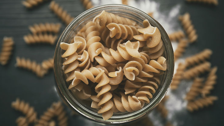 macarrão espiral