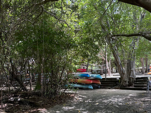 kayak in Las Catalinas Costa Rica