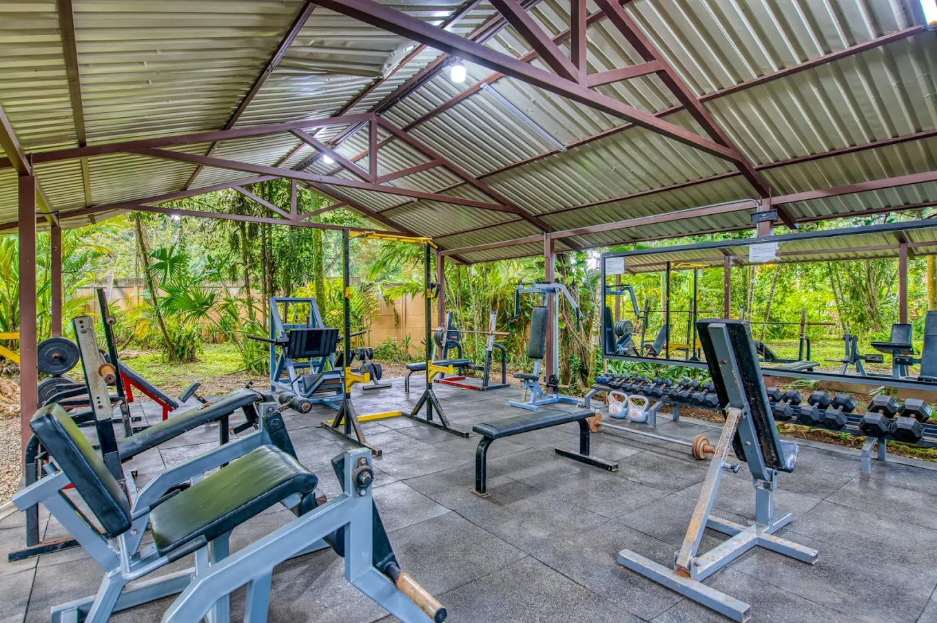 Atlantida Lodge Cahuita gym