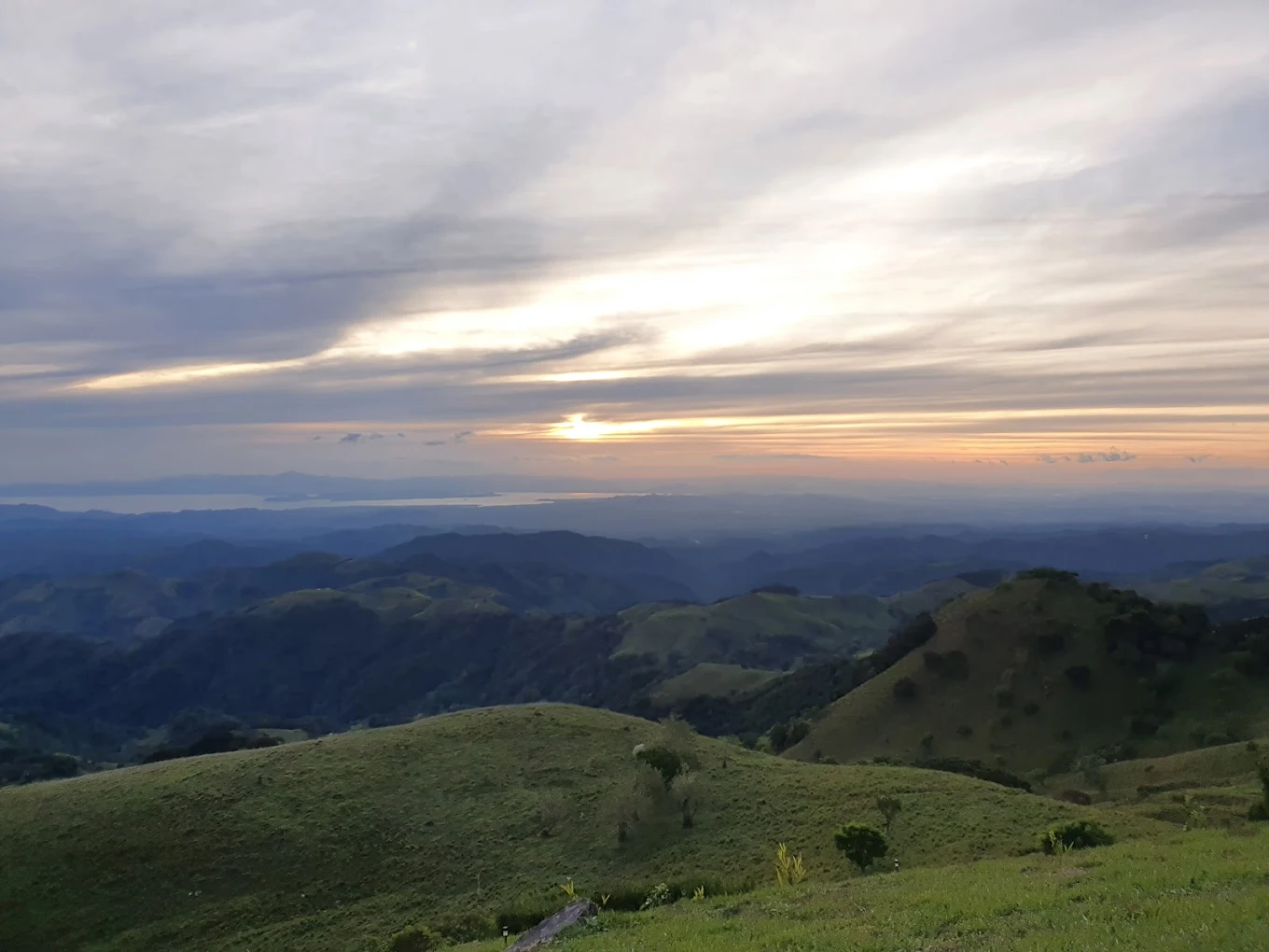 Sunset at Monteverde Viewpoints 