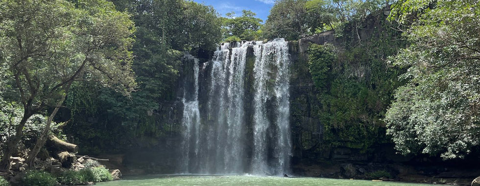 Llanos de Cortez Waterfall