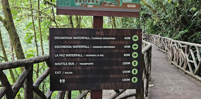 Jardins de la cascade de La Paz