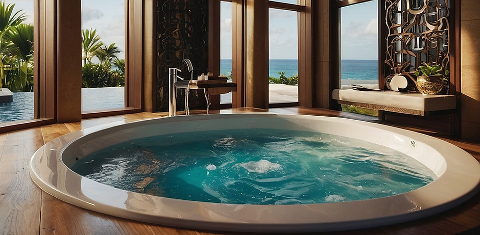 Massage With Jacuzzi Spa