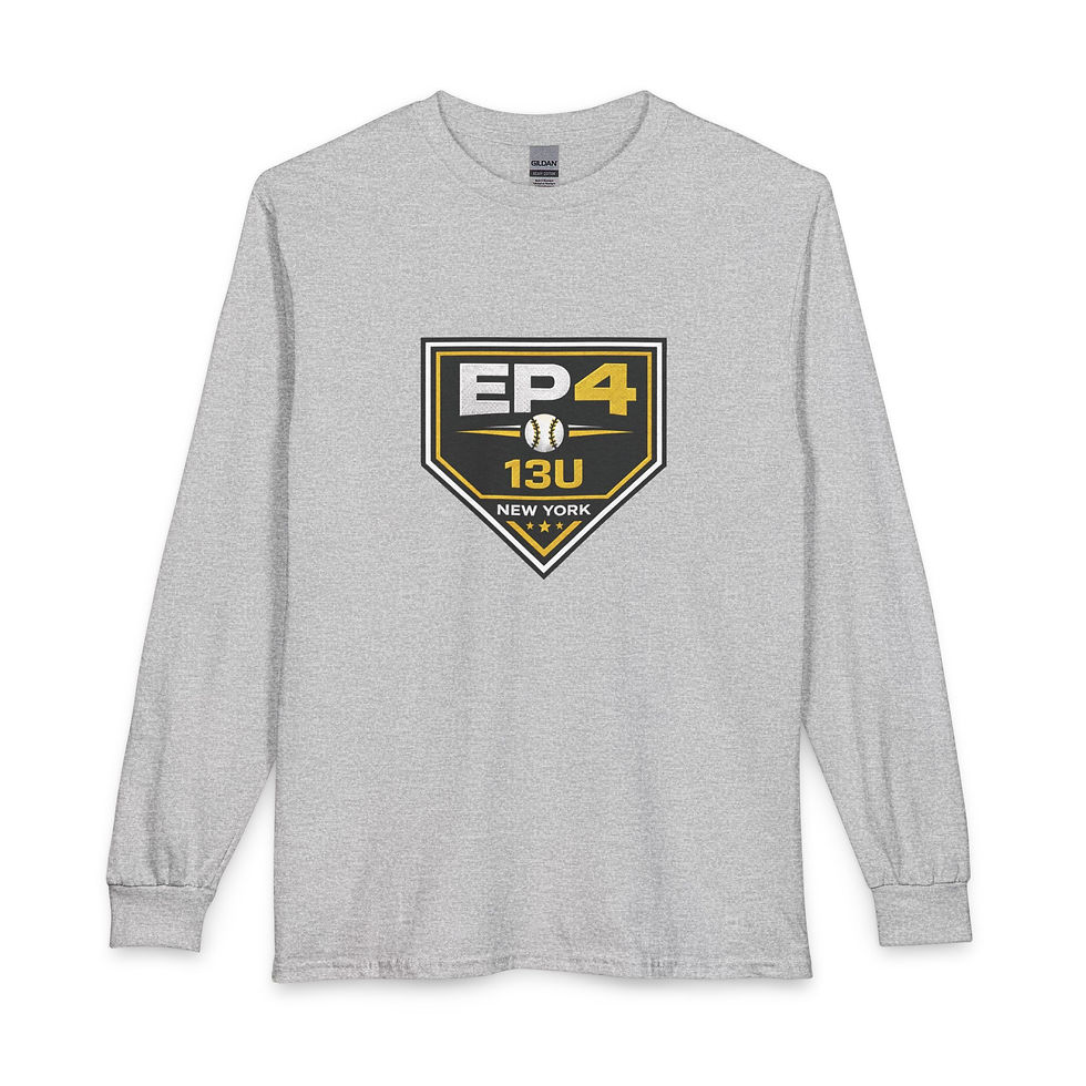 Thumbnail: EP4 13U Team Long Sleeve Shirt | Custom Back Name & Number