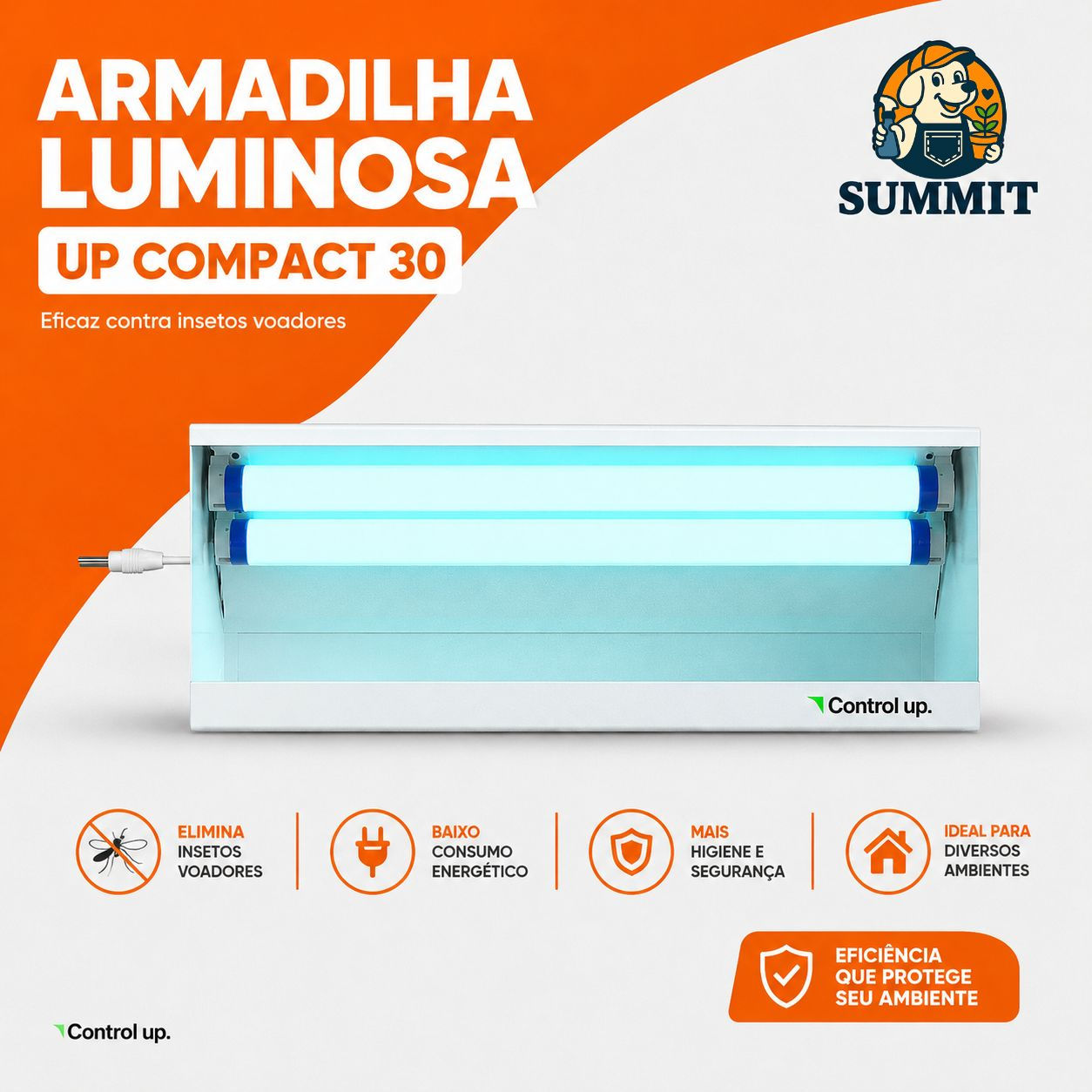 Armadilha Luminosa - Up Compact 30