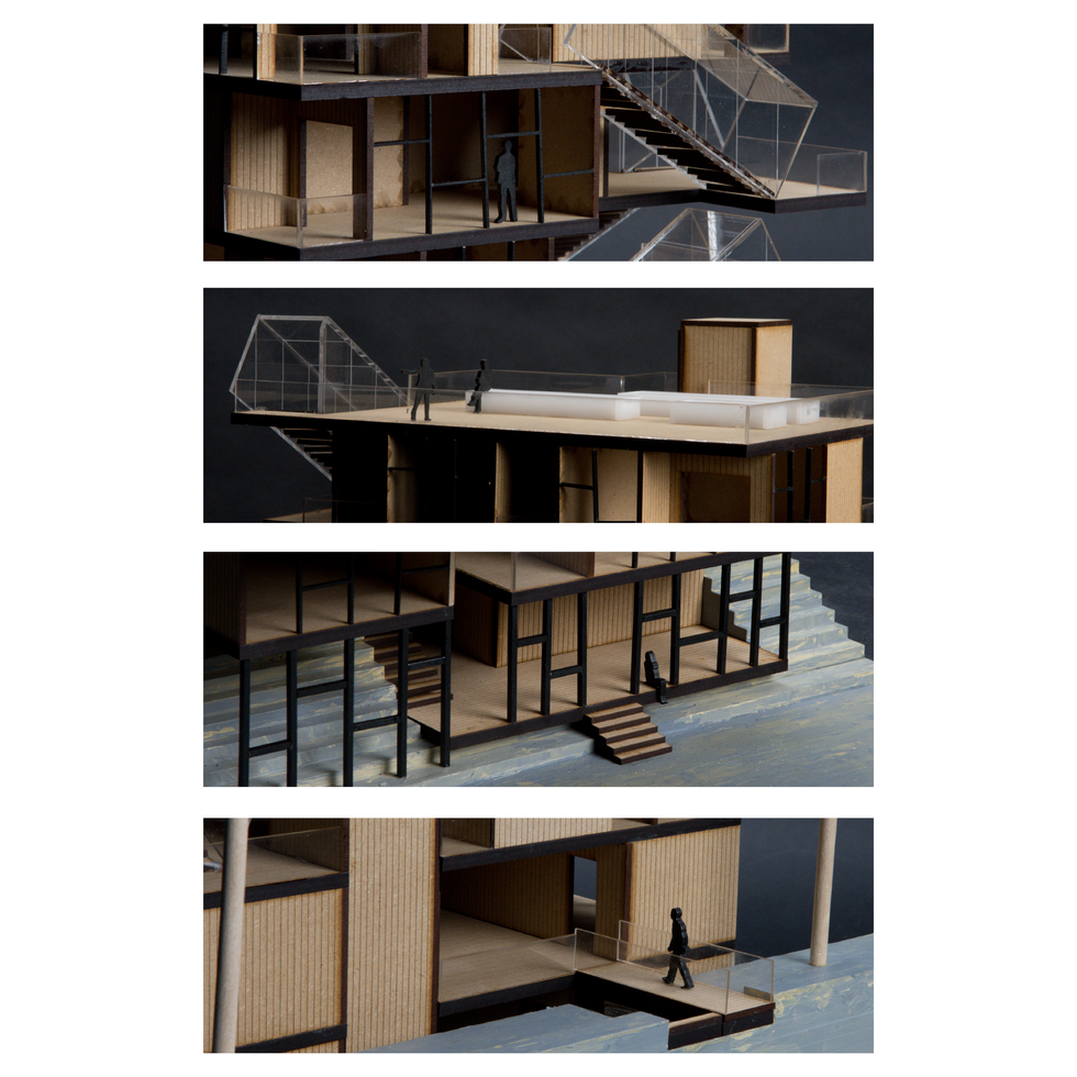 1/4" = 1' Model