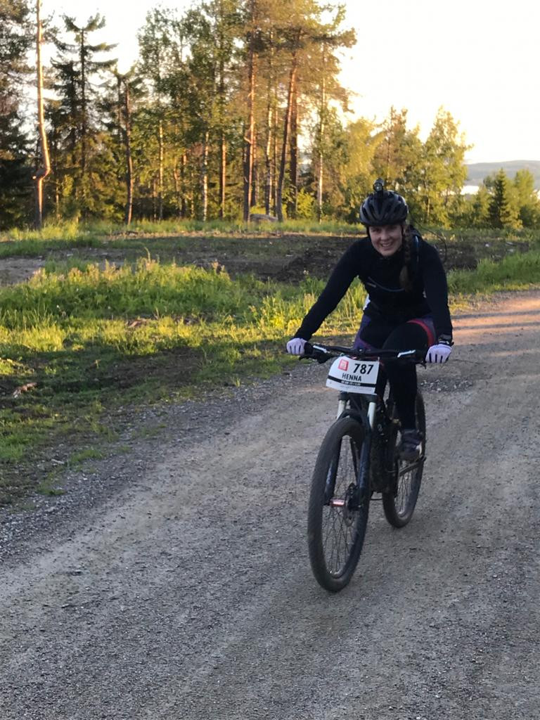 Uppe på toppen av Tahko