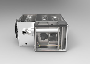 Condensing gas heater