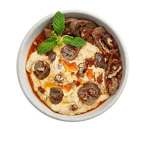 Labneh au makdous