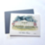 Thumbnail: Watercolor White House Blank Card