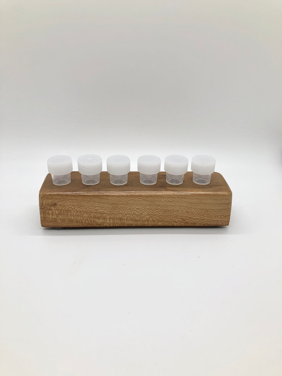 6 hole dinky dip holder, solid maple