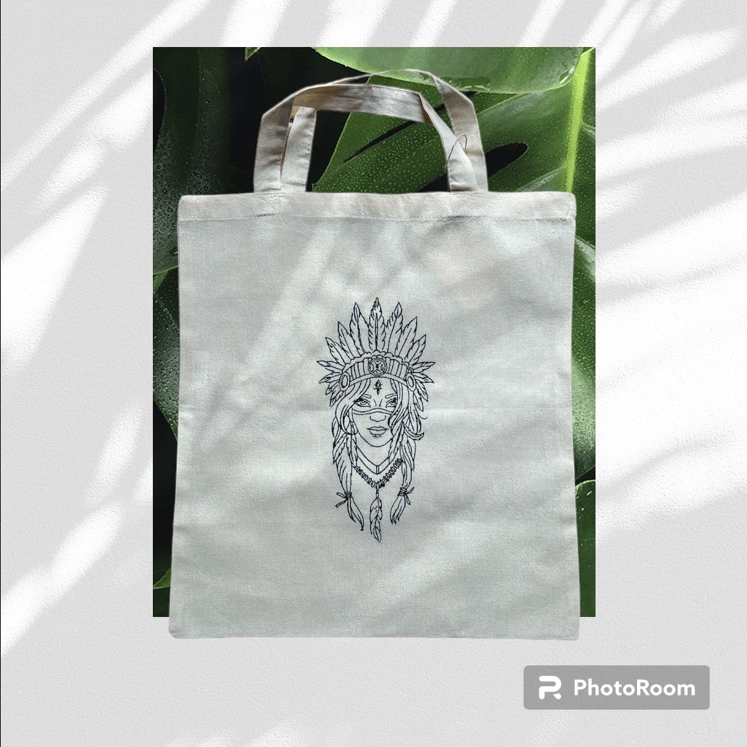 Tote Bag logo indienne