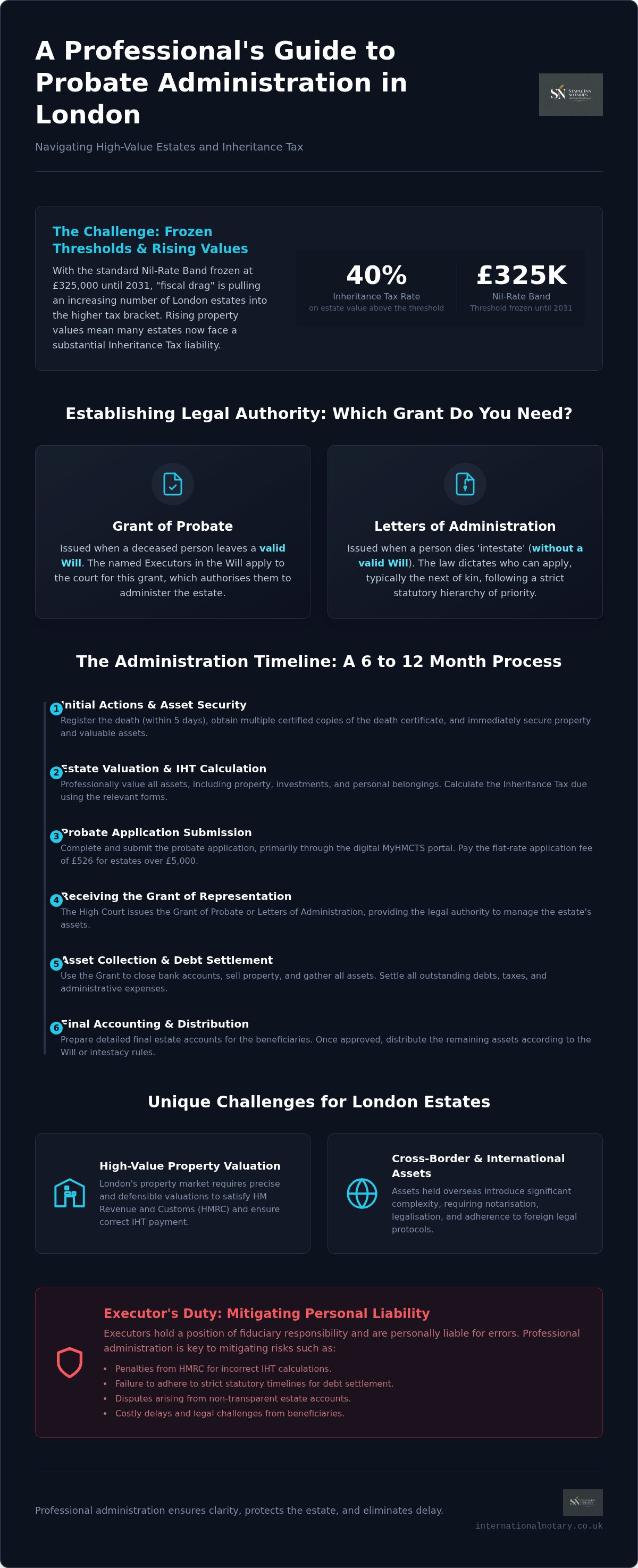 Probate Administration London
