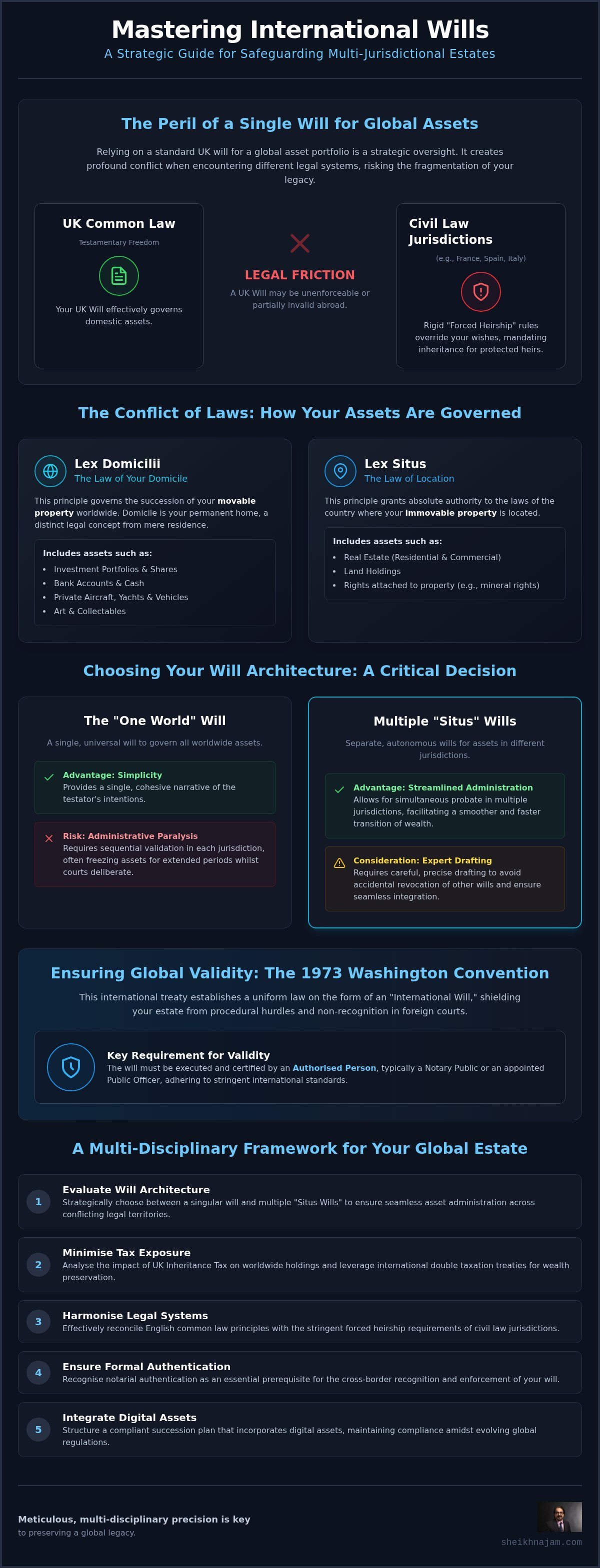 International wills London