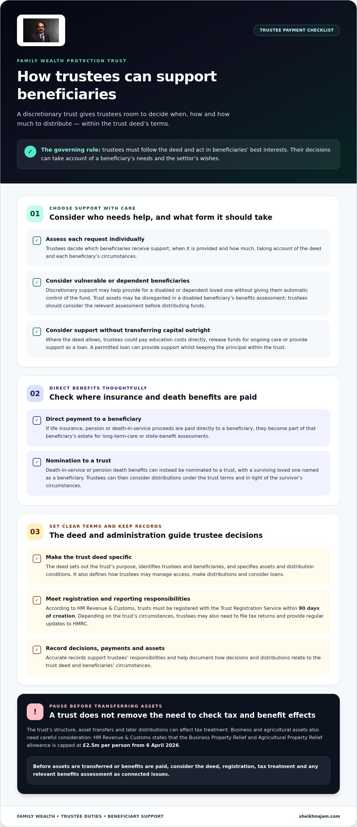 Trust services for family wealth preservation