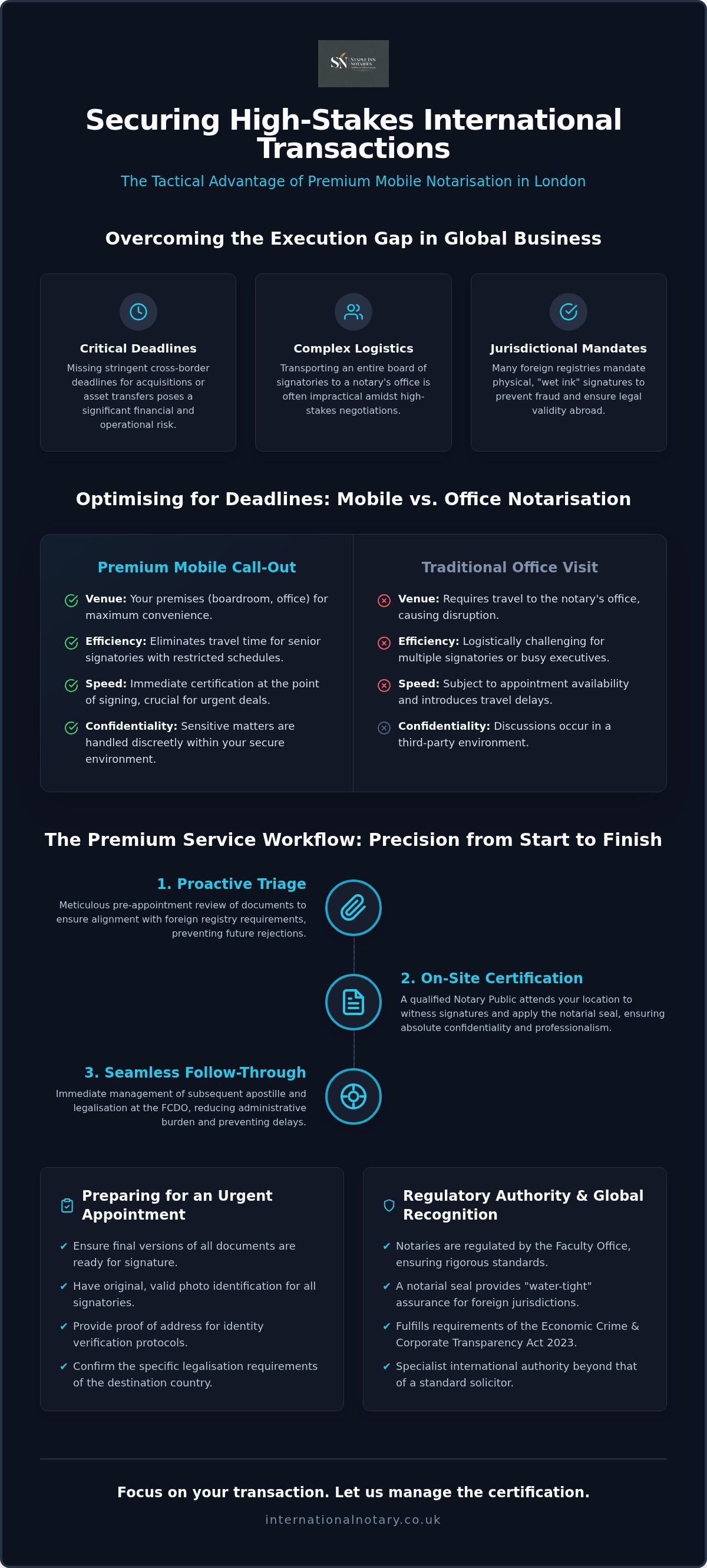 Premium mobile notary services for urgent business transactions