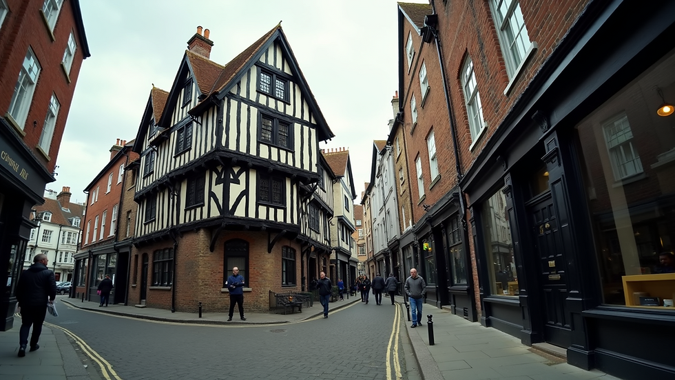 Exploring Staple Inn Notaries in London