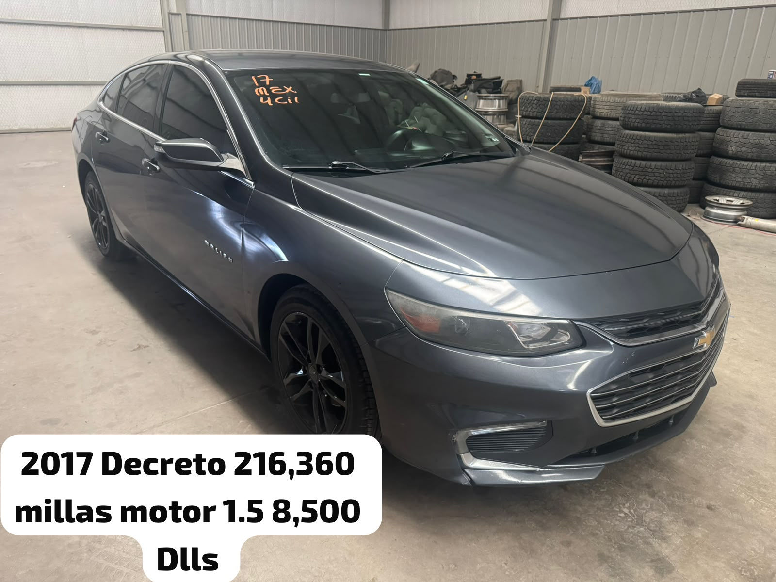 2017 Chevrolet Malibu 4 cil
