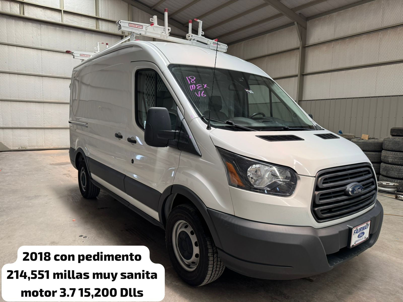 2018 Ford Transit Carga Corta