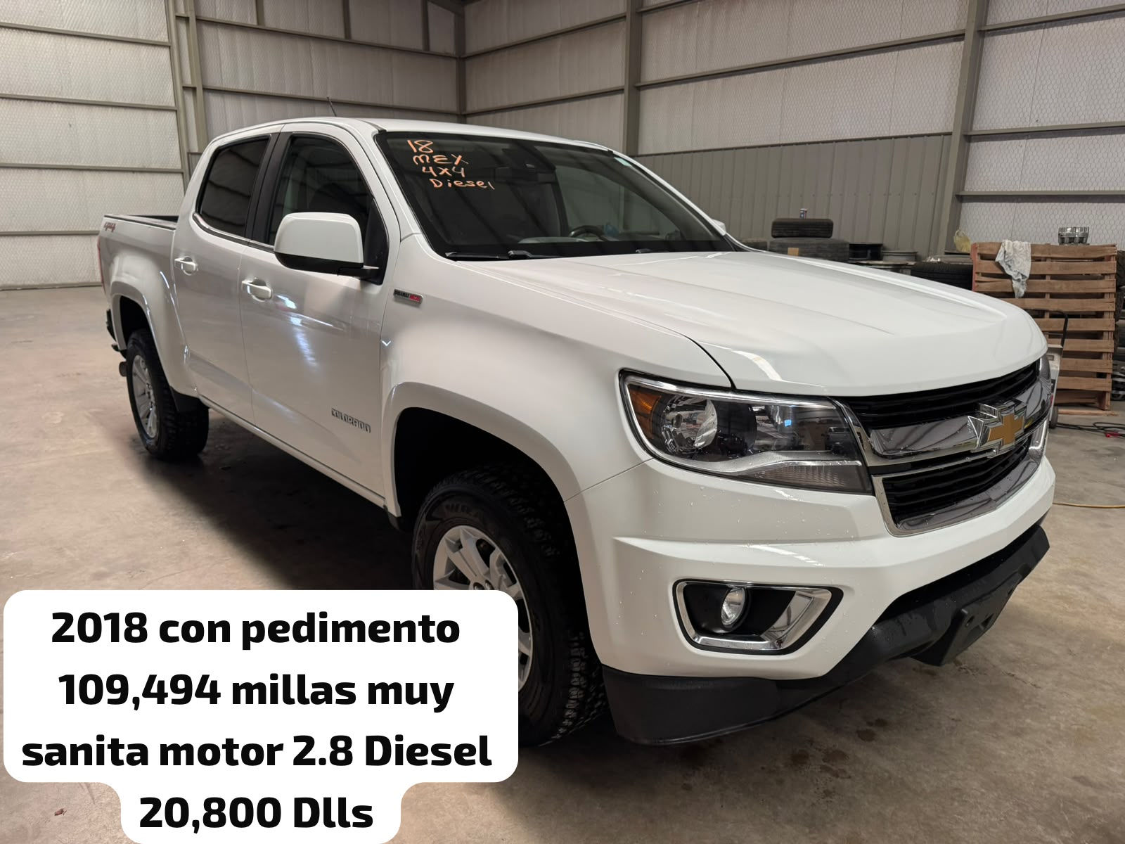 2018 Chevrolet Colorado Duramax 4X4