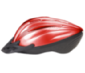 Red Fahrradhelm