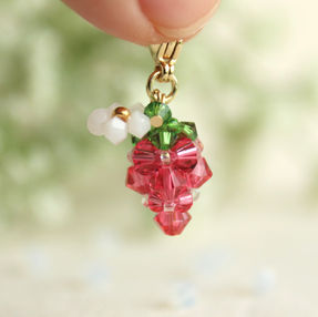 イチゴチャーム(ローズ)