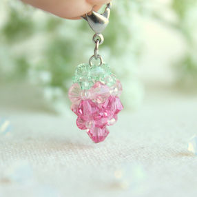 イチゴチャーム(ローズ・花なし)