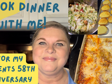 Cook dinner with me!