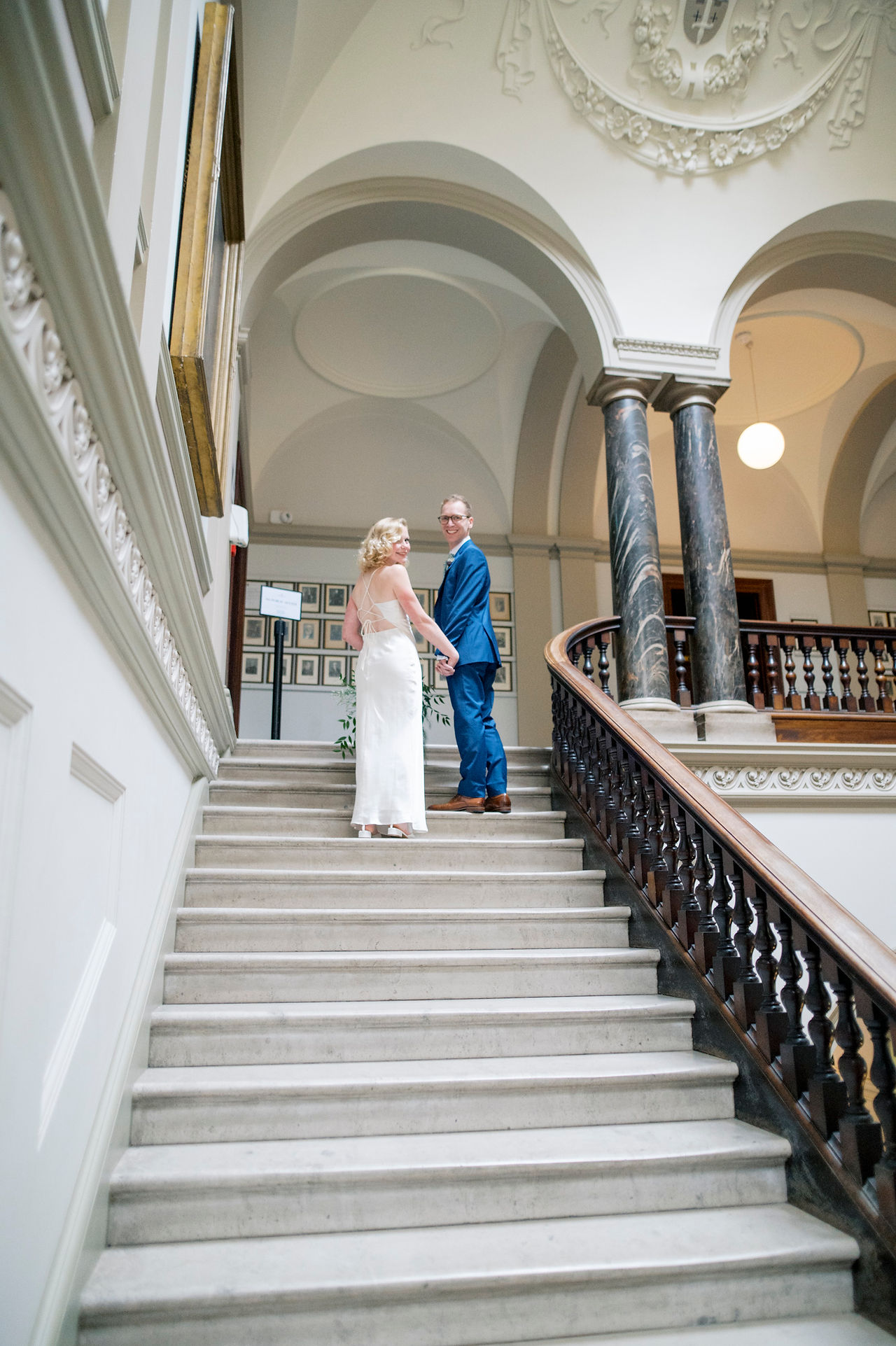 Black and white wedding photography