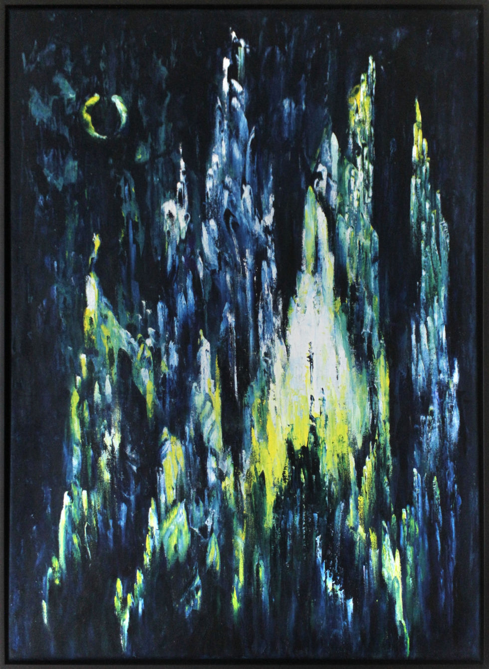 Wo du mich berührt hast, 2025, 50x70cm