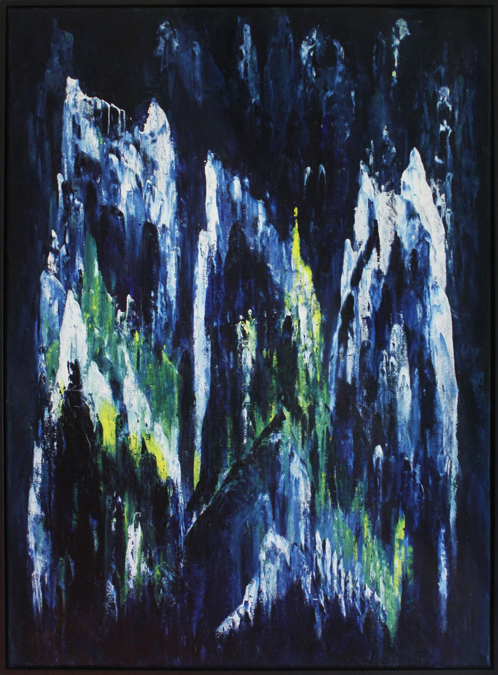 Über Abwehr und Anziehung, 2025, 50x70cm
