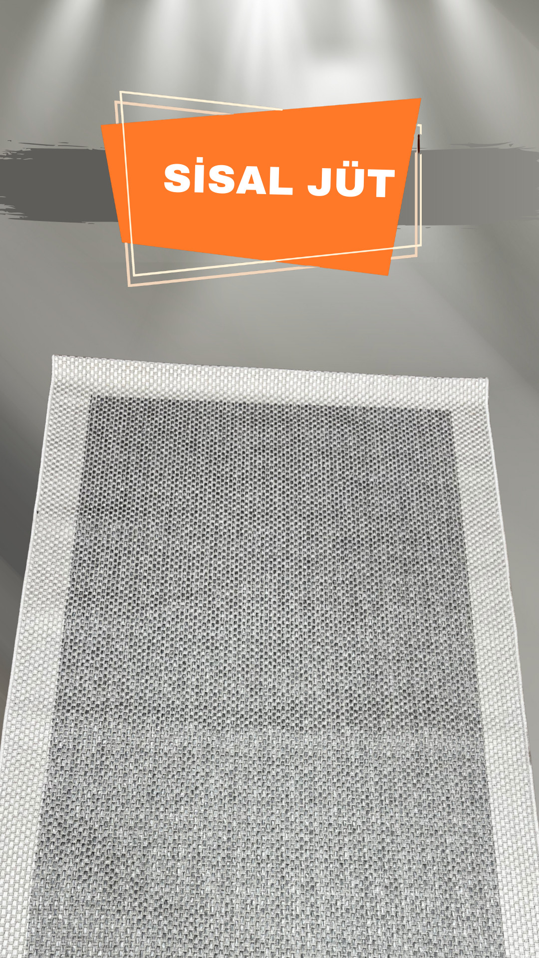 Sisal Natura Serisi Ntr 09 Krem / Gri