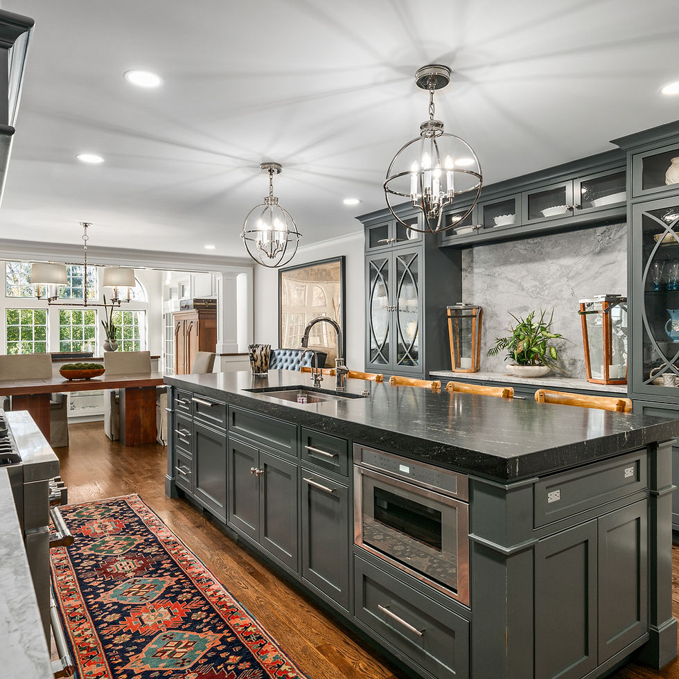 painted cabinets
