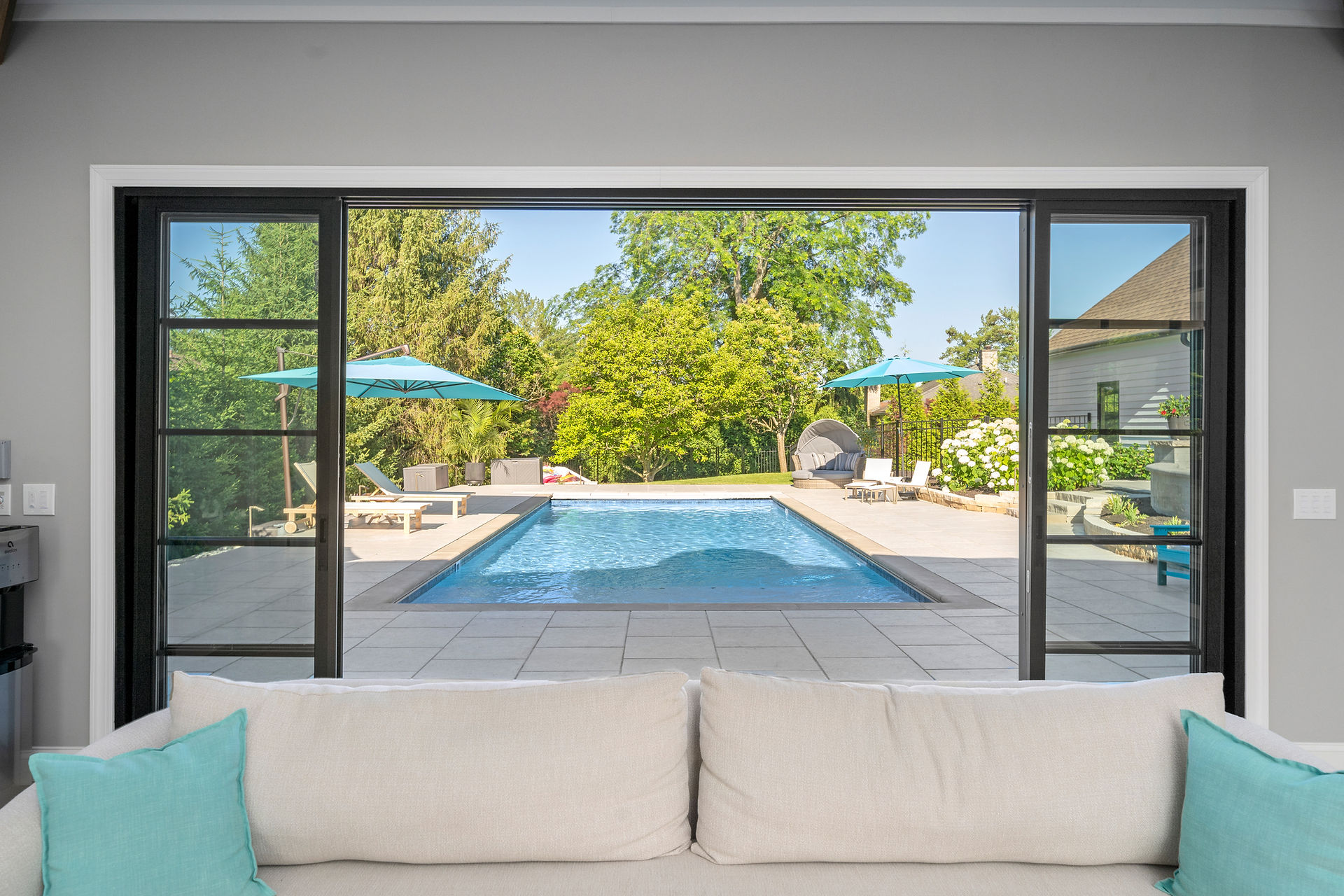 pool house